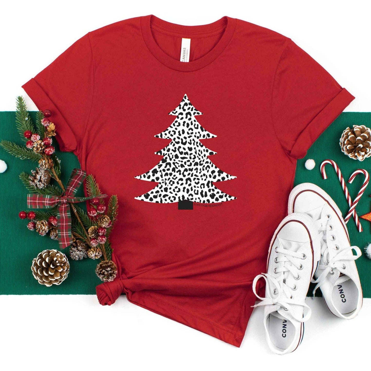 White Leopard Christmas Tree