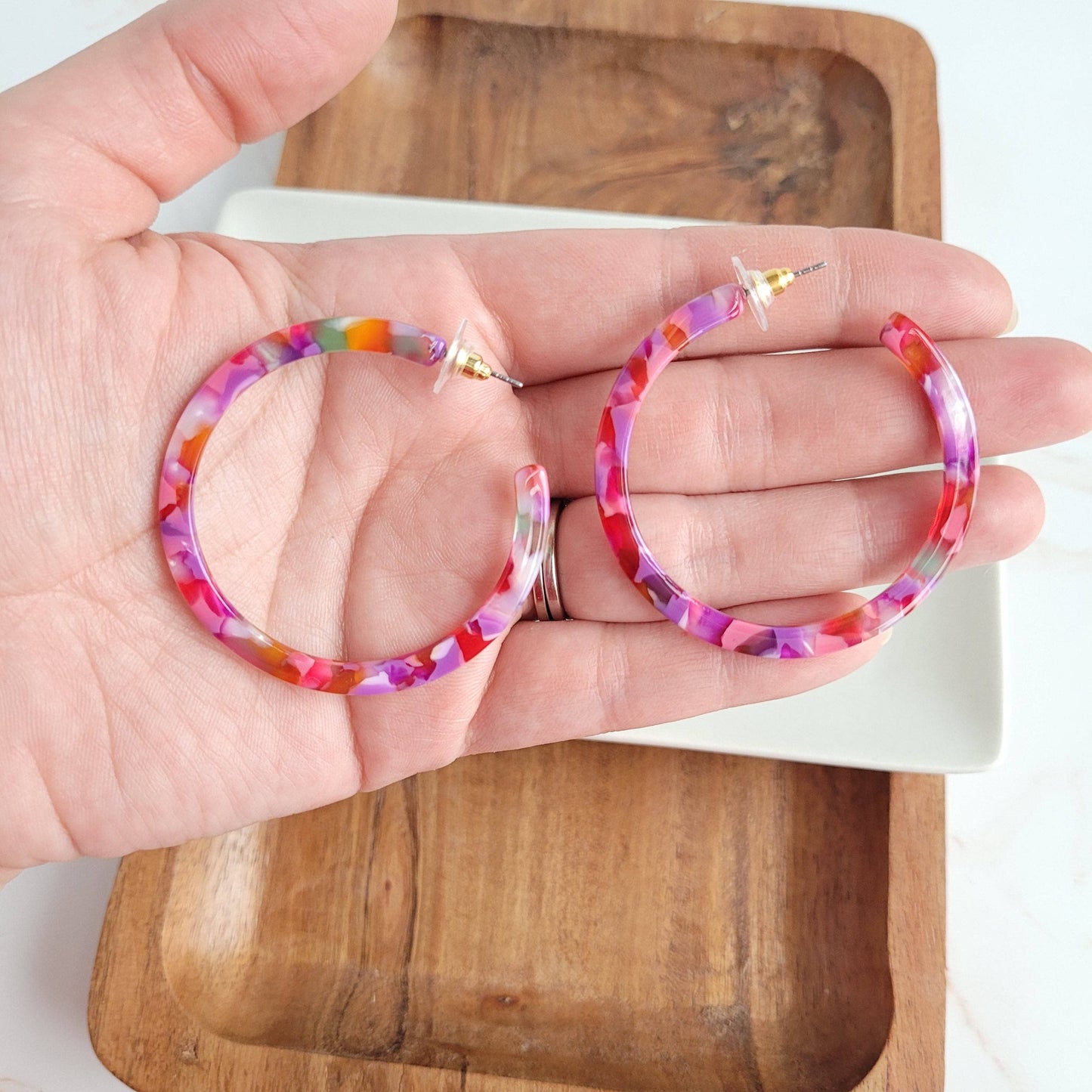 Spiffy & Splendid - Cameron Hoops - Paradise Pink
