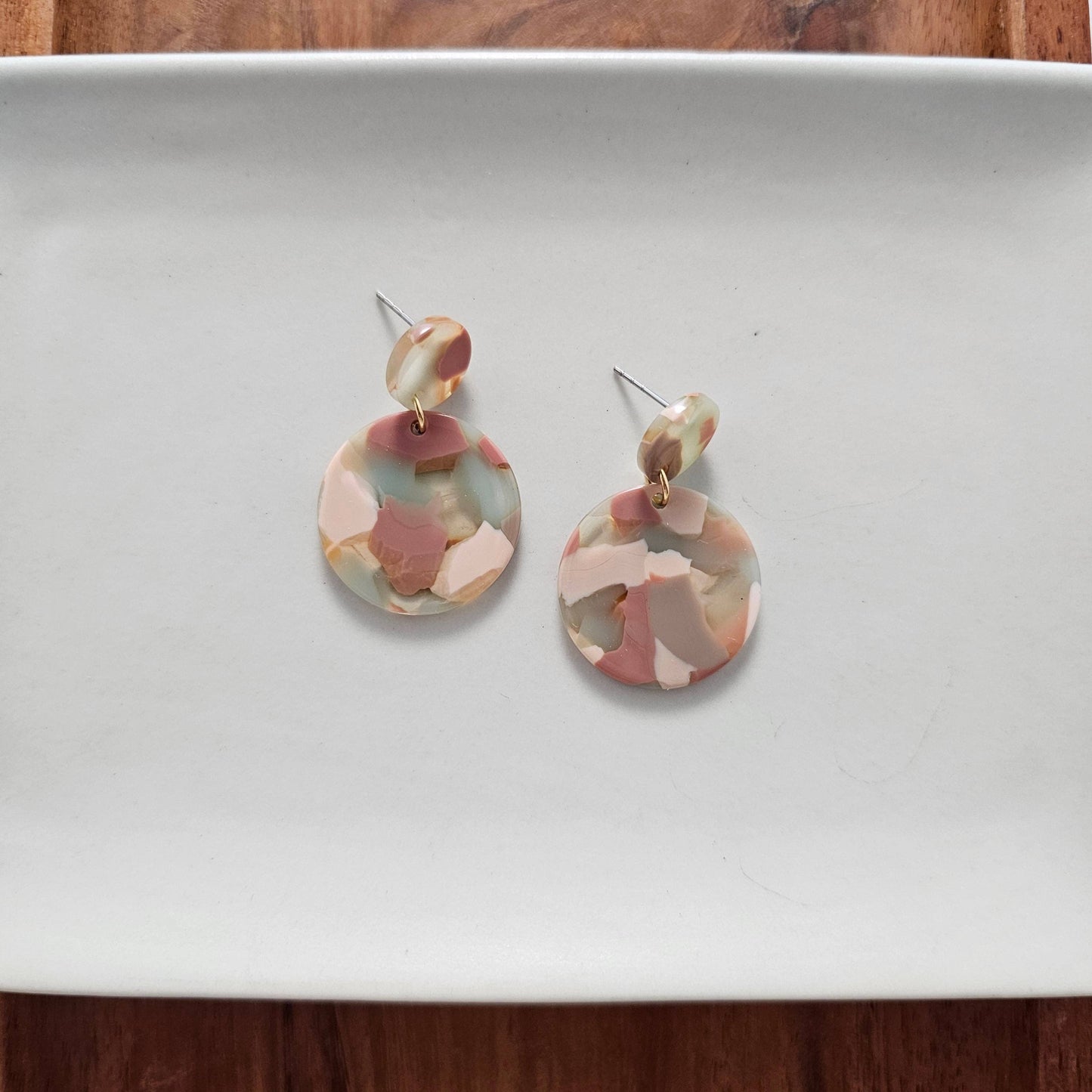 Spiffy & Splendid - Addy Earrings - Camo Chic
