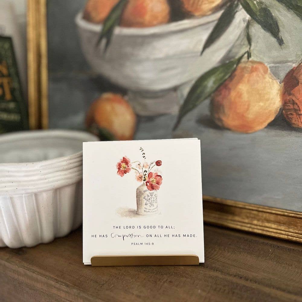 emily lex studio - truth for today hope cards with wood card holder