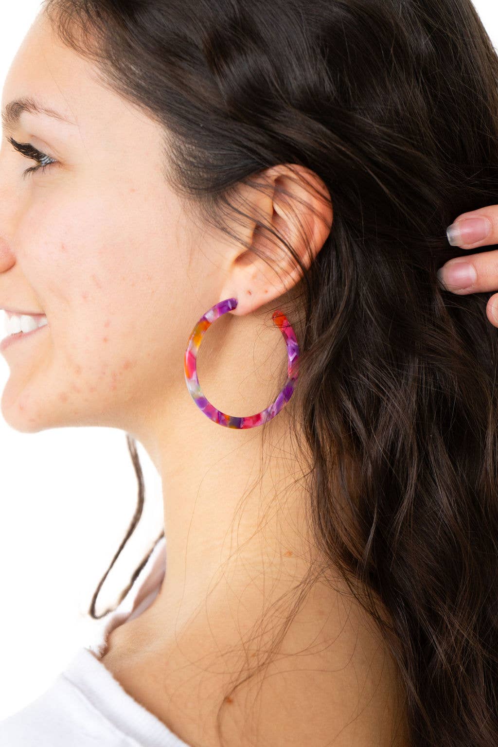 Spiffy & Splendid - Cameron Hoops - Paradise Pink