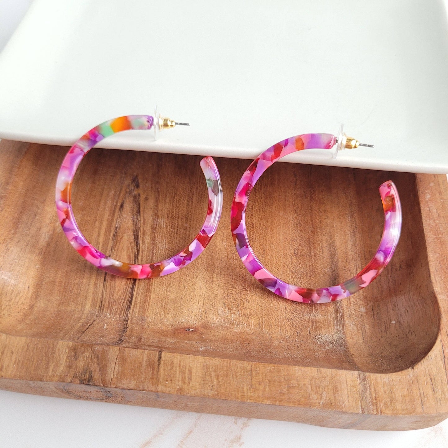 Spiffy & Splendid - Cameron Hoops - Paradise Pink