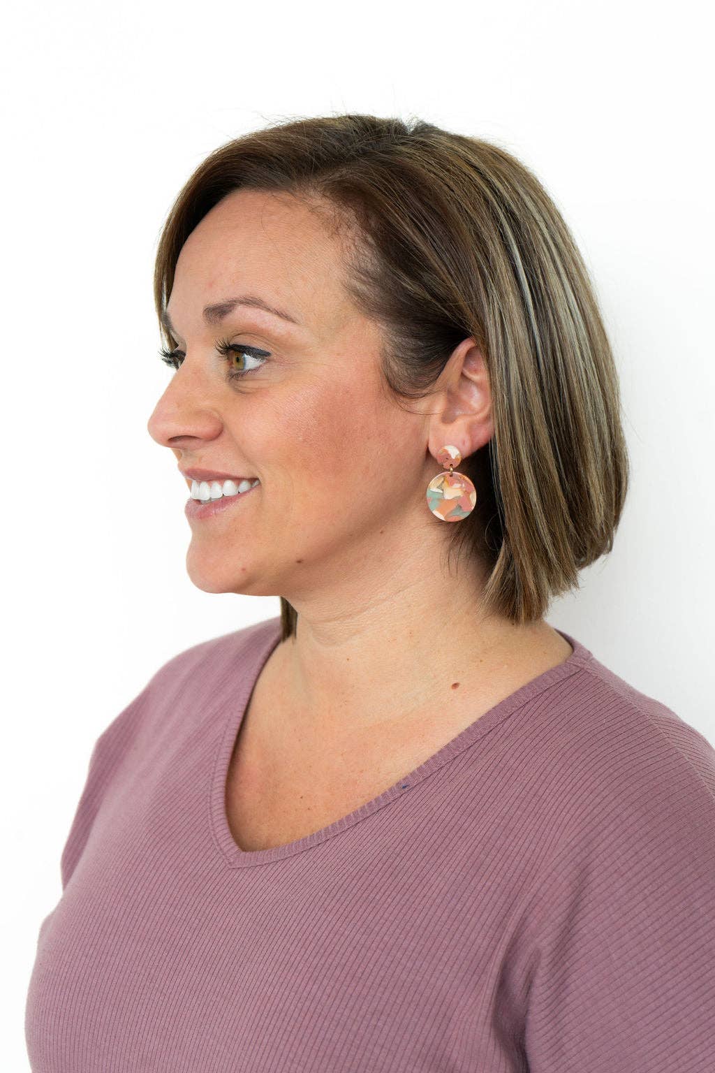 Spiffy & Splendid - Addy Earrings - Camo Chic