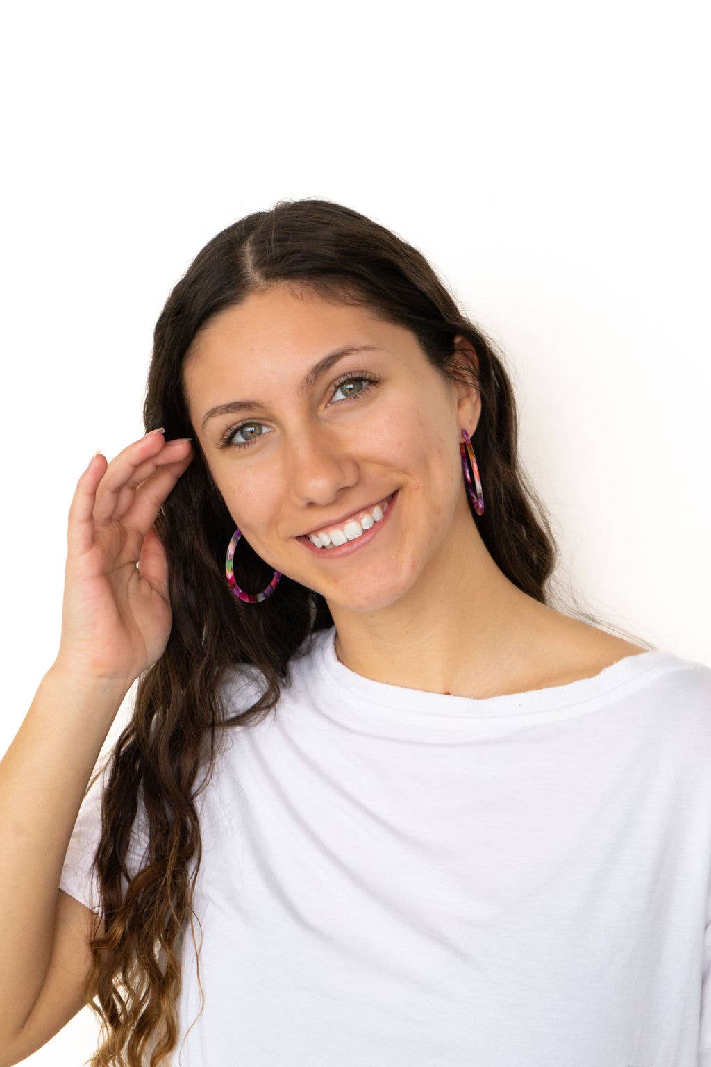 Spiffy & Splendid - Cameron Hoops - Paradise Pink