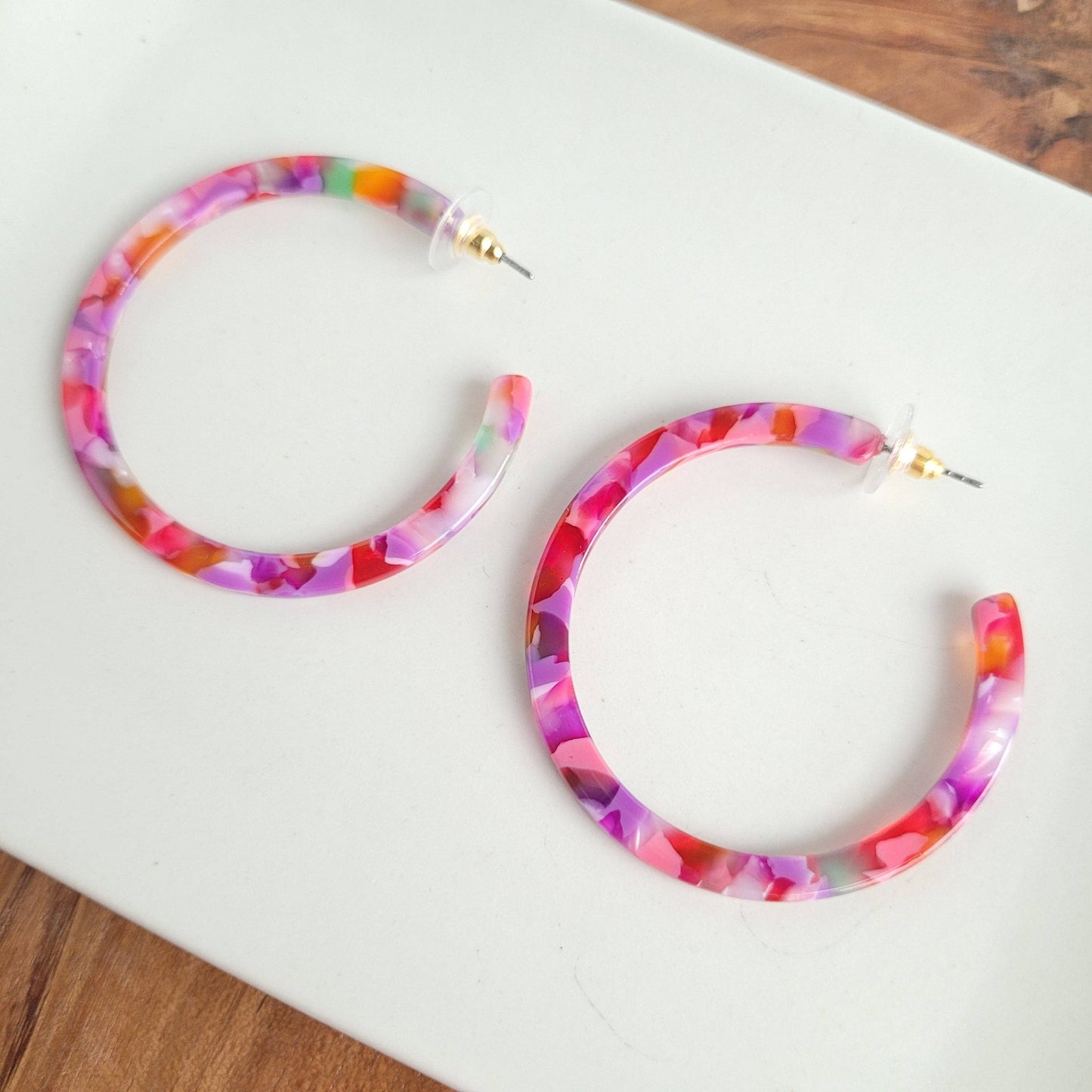 Spiffy & Splendid - Cameron Hoops - Paradise Pink