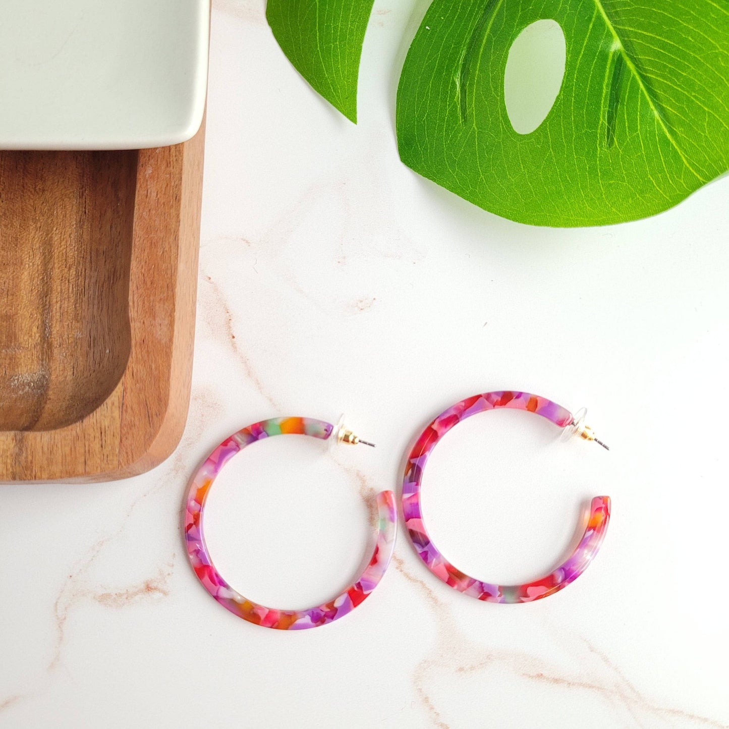 Spiffy & Splendid - Cameron Hoops - Paradise Pink
