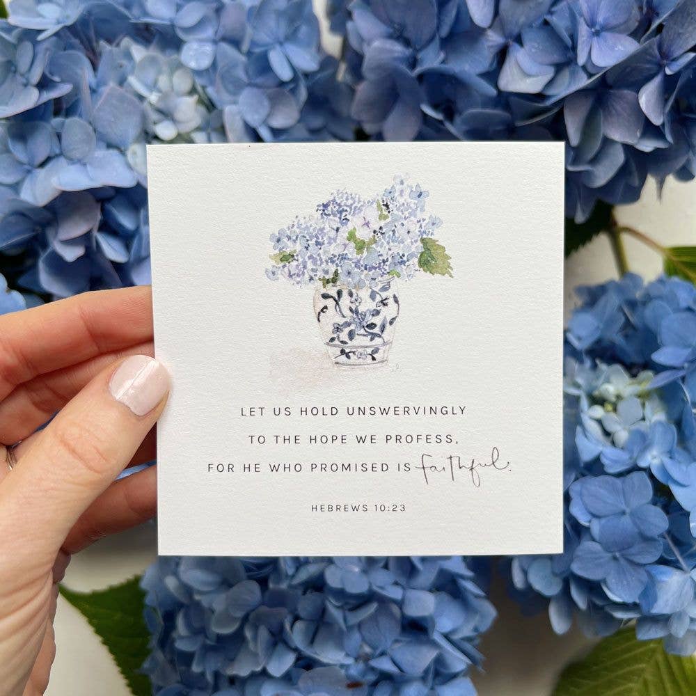 emily lex studio - truth for today hope cards with wood card holder