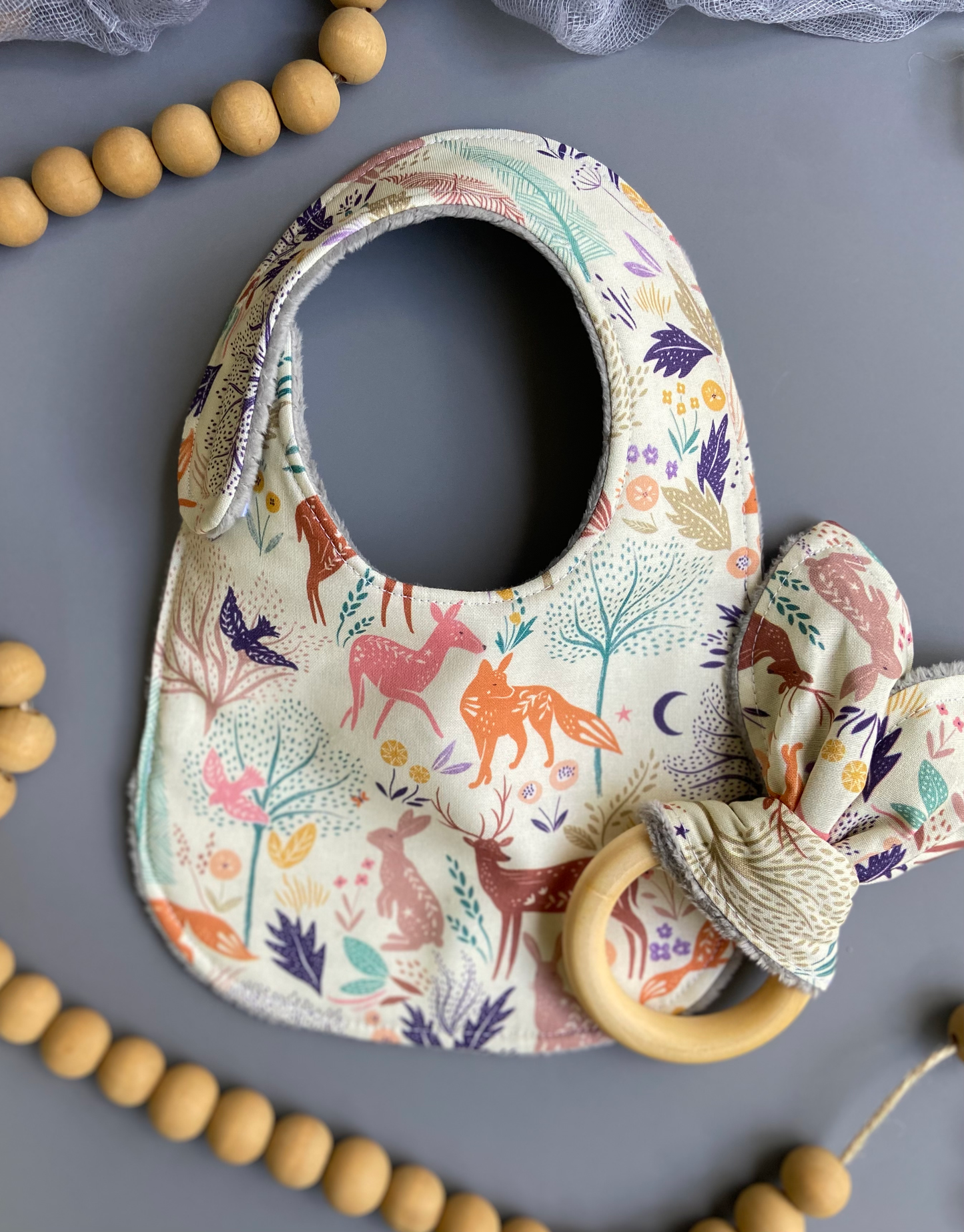 Port & Starbird - Folk Forest bib