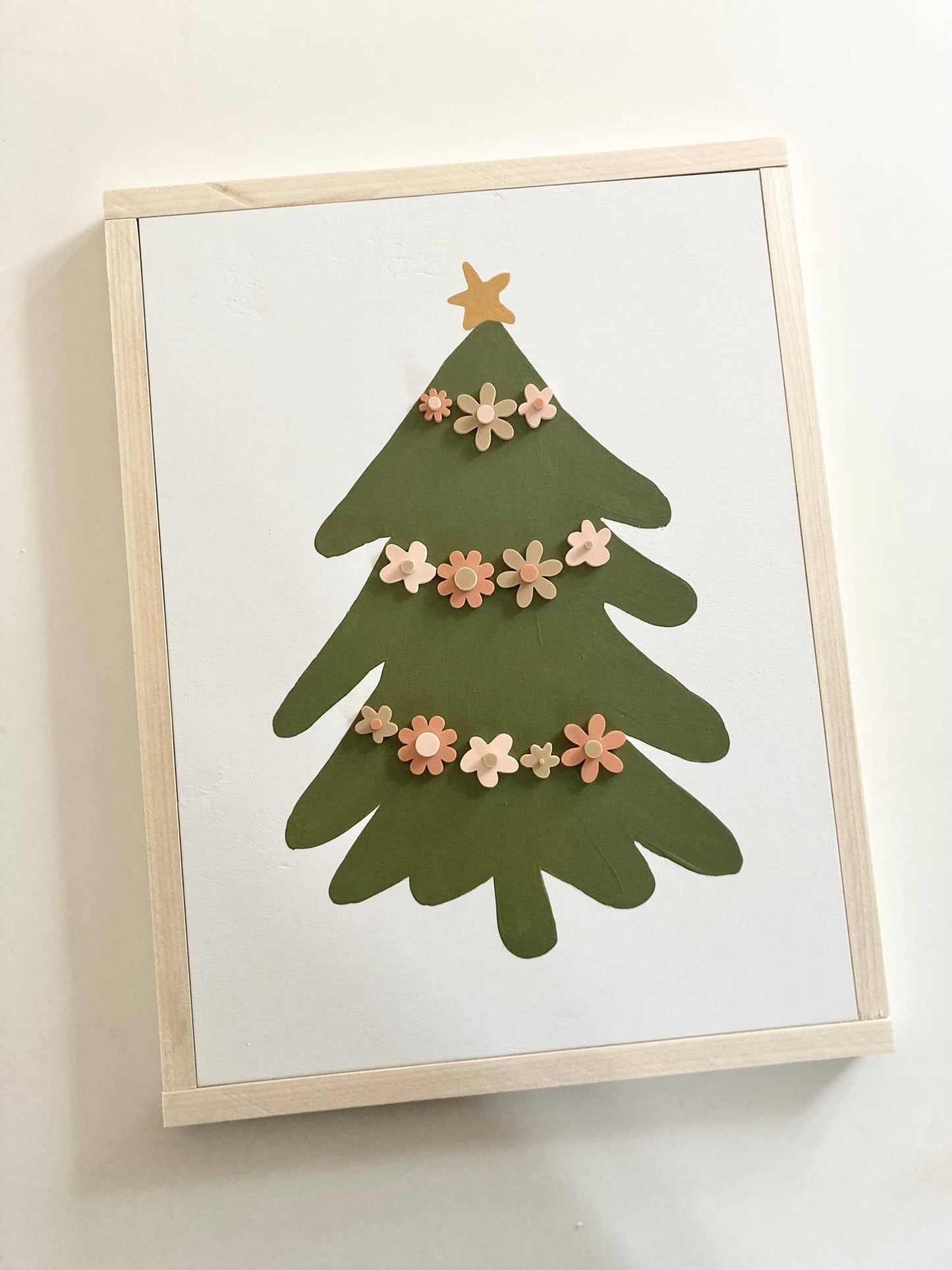 Cope and Co Custom Signs - Groovy Christmas Tree Sign