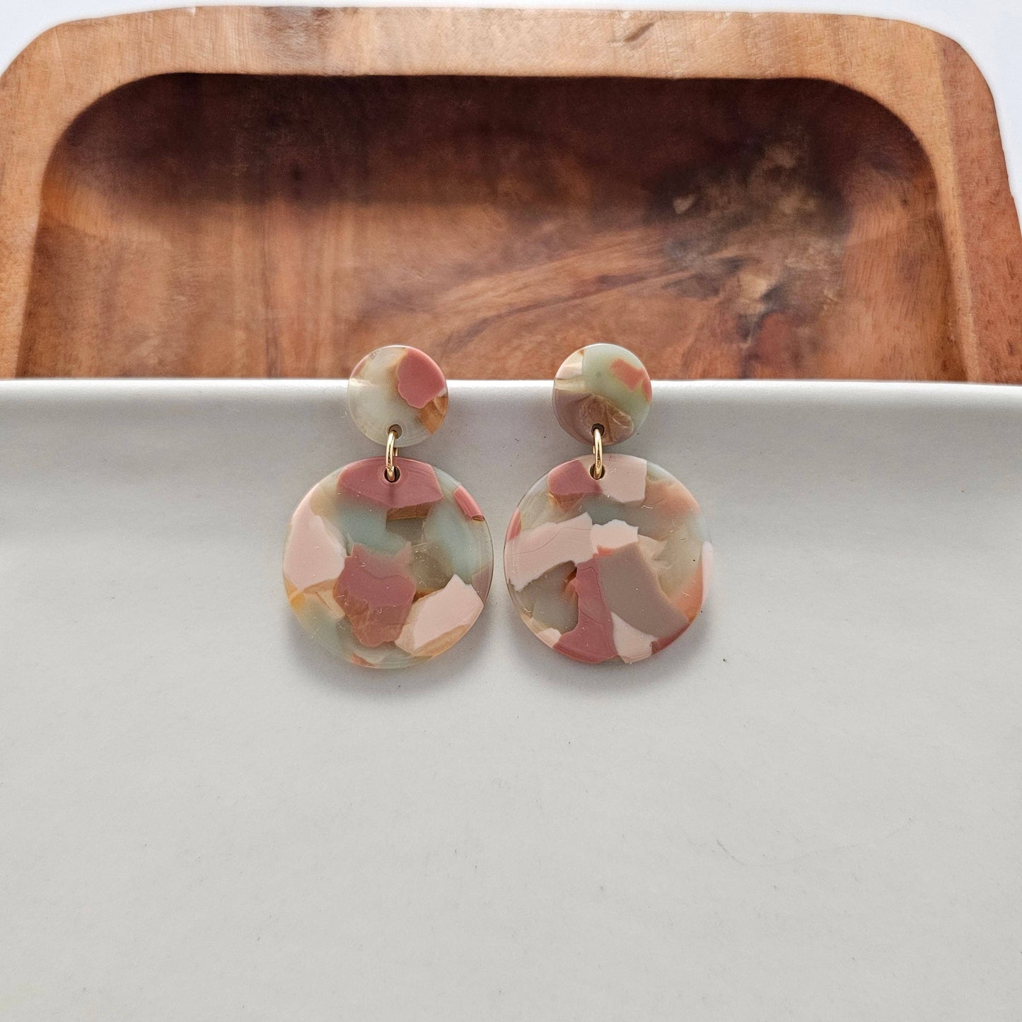 Spiffy & Splendid - Addy Earrings - Camo Chic
