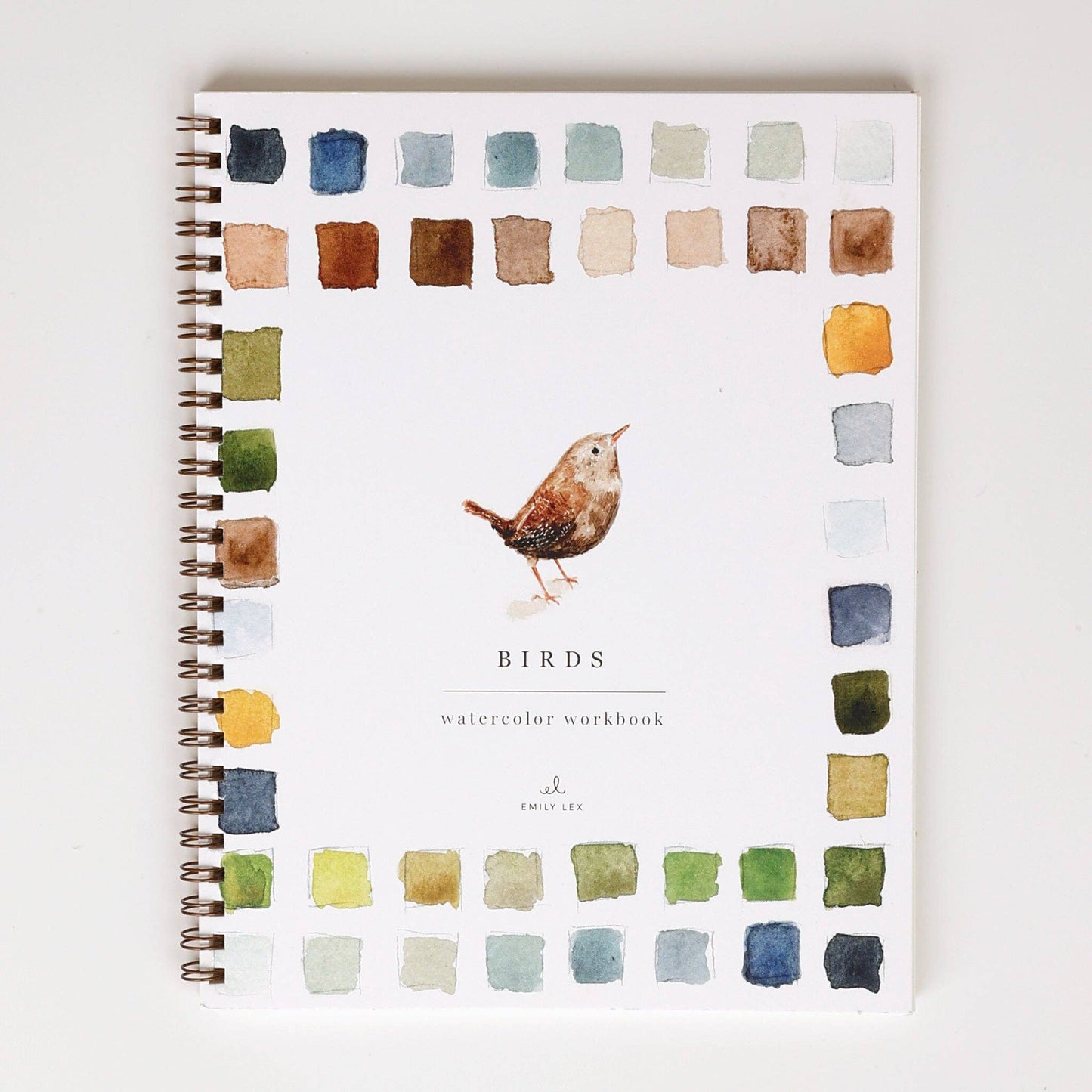 emily lex studio - Birds watercolor workbook