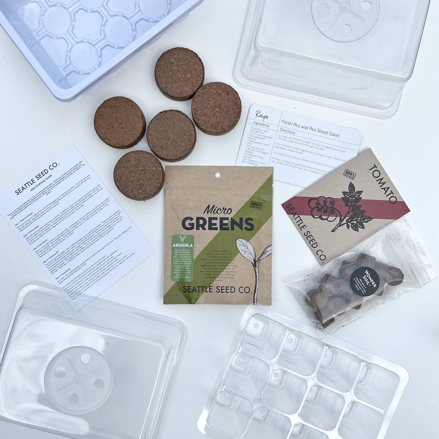 Seattle Seed Co. - Microgreens and Seed-Starting Kit