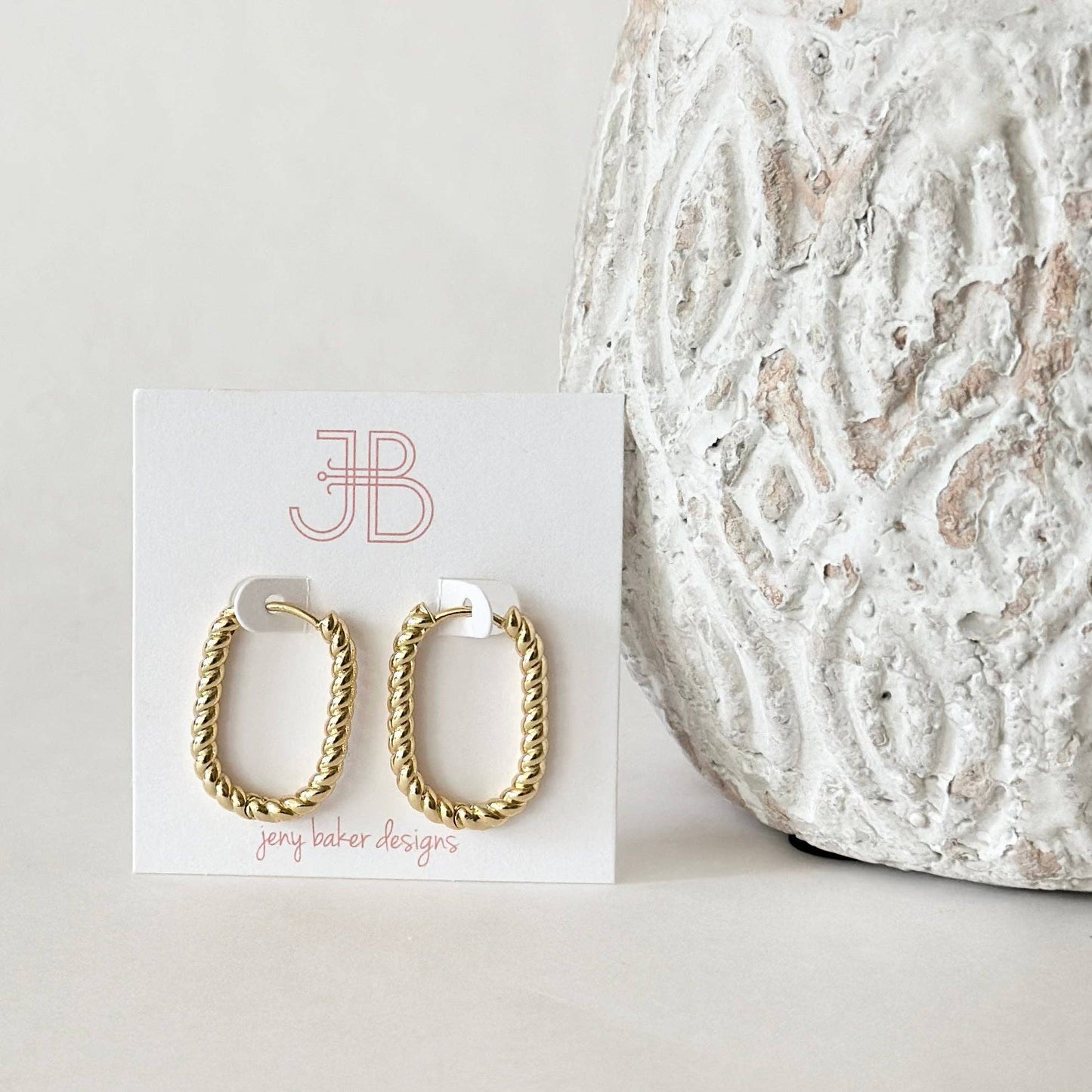 Jeny Baker Designs - Dottie Oval Hoops: Medium