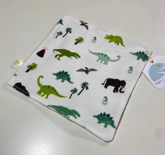 Port & Starbird - Mini Dinosaurs Minky Crinkle Sensory Toy