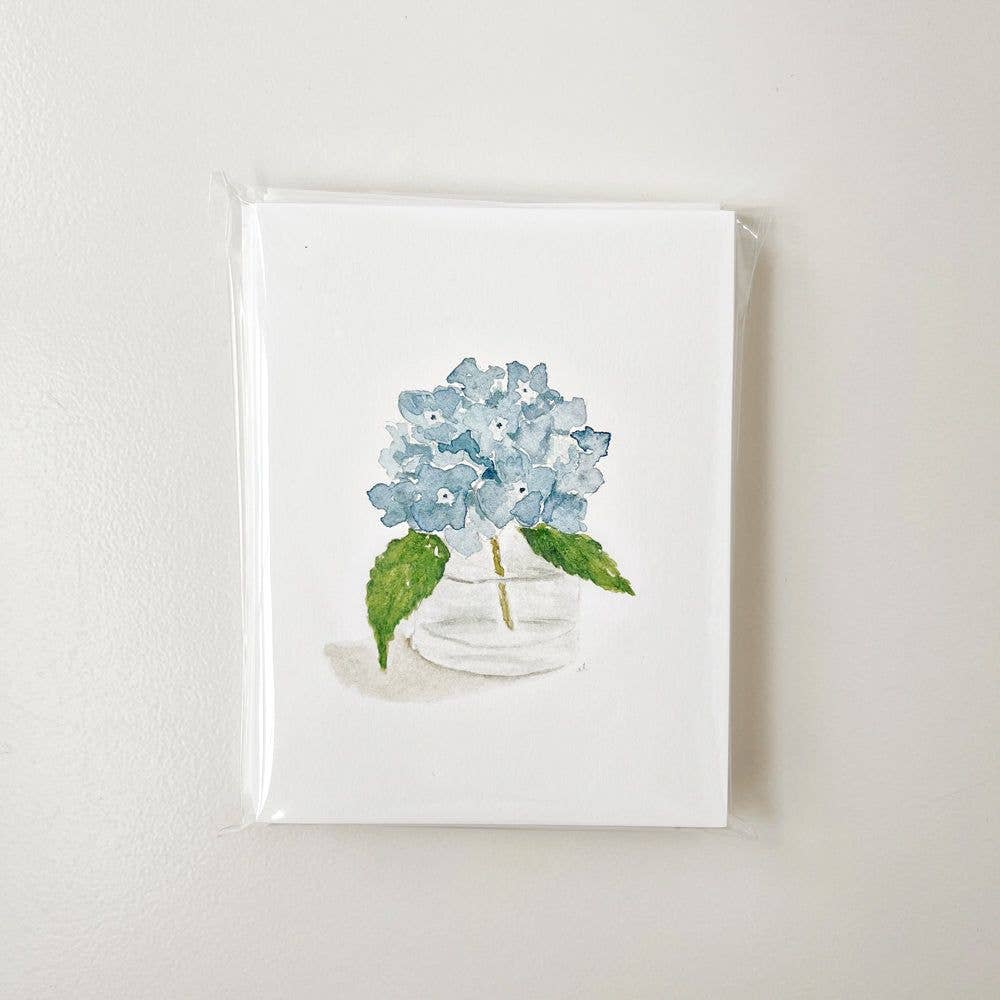 emily lex studio - hydrangea notecards