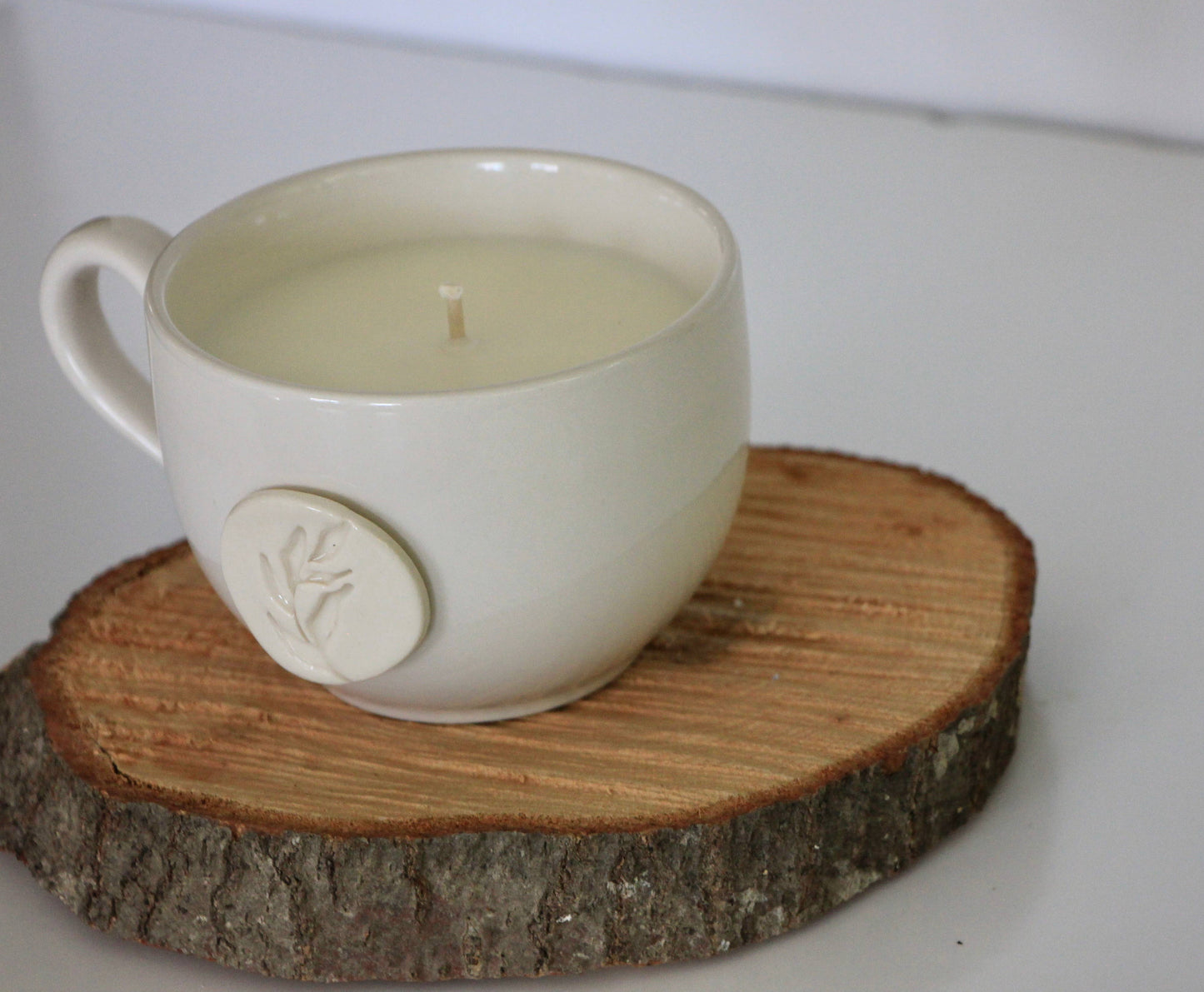Prodigal Pottery - Community Naturals Mug Candle: Sea Salt and Orchid