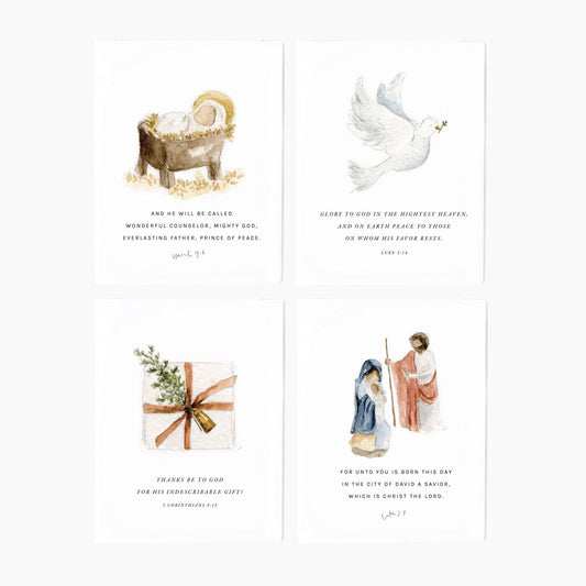 emily lex studio - Christmas scripture notecard set