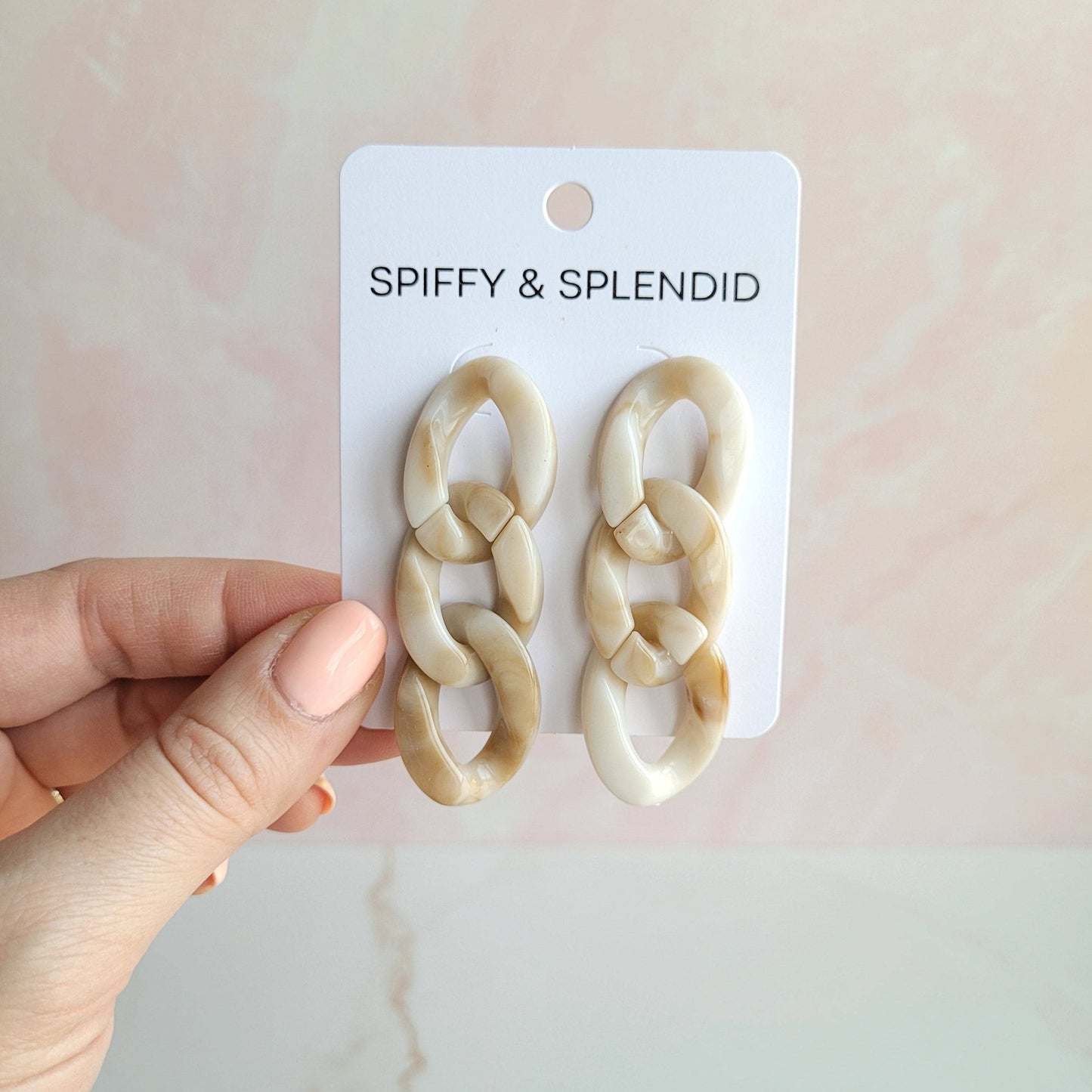 Spiffy & Splendid - Brooklyn Earrings - Neutral