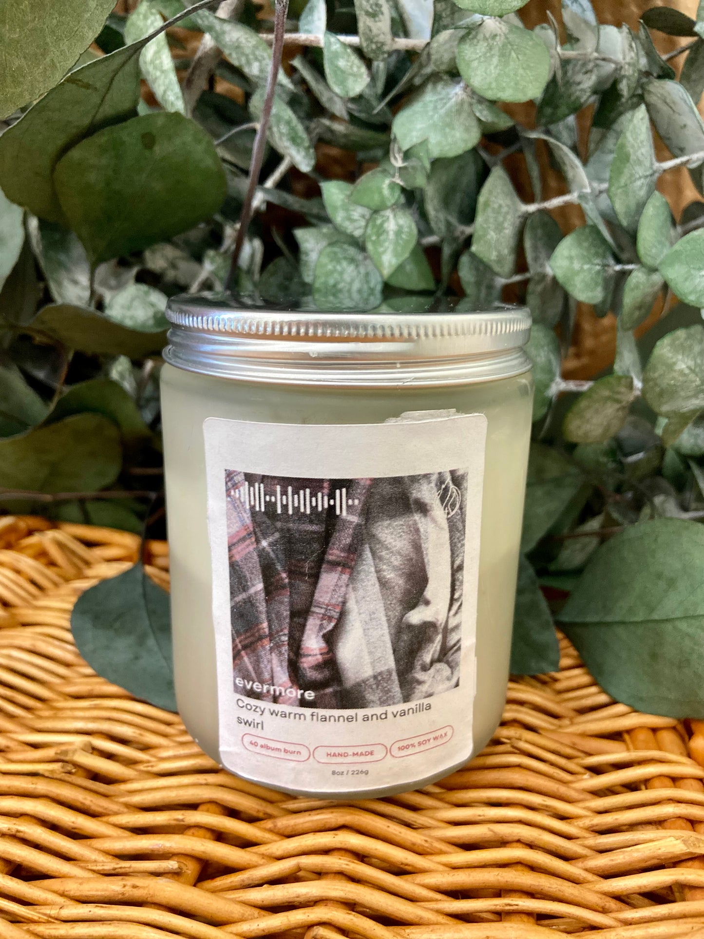 Evermore Taylor Swift Candle
