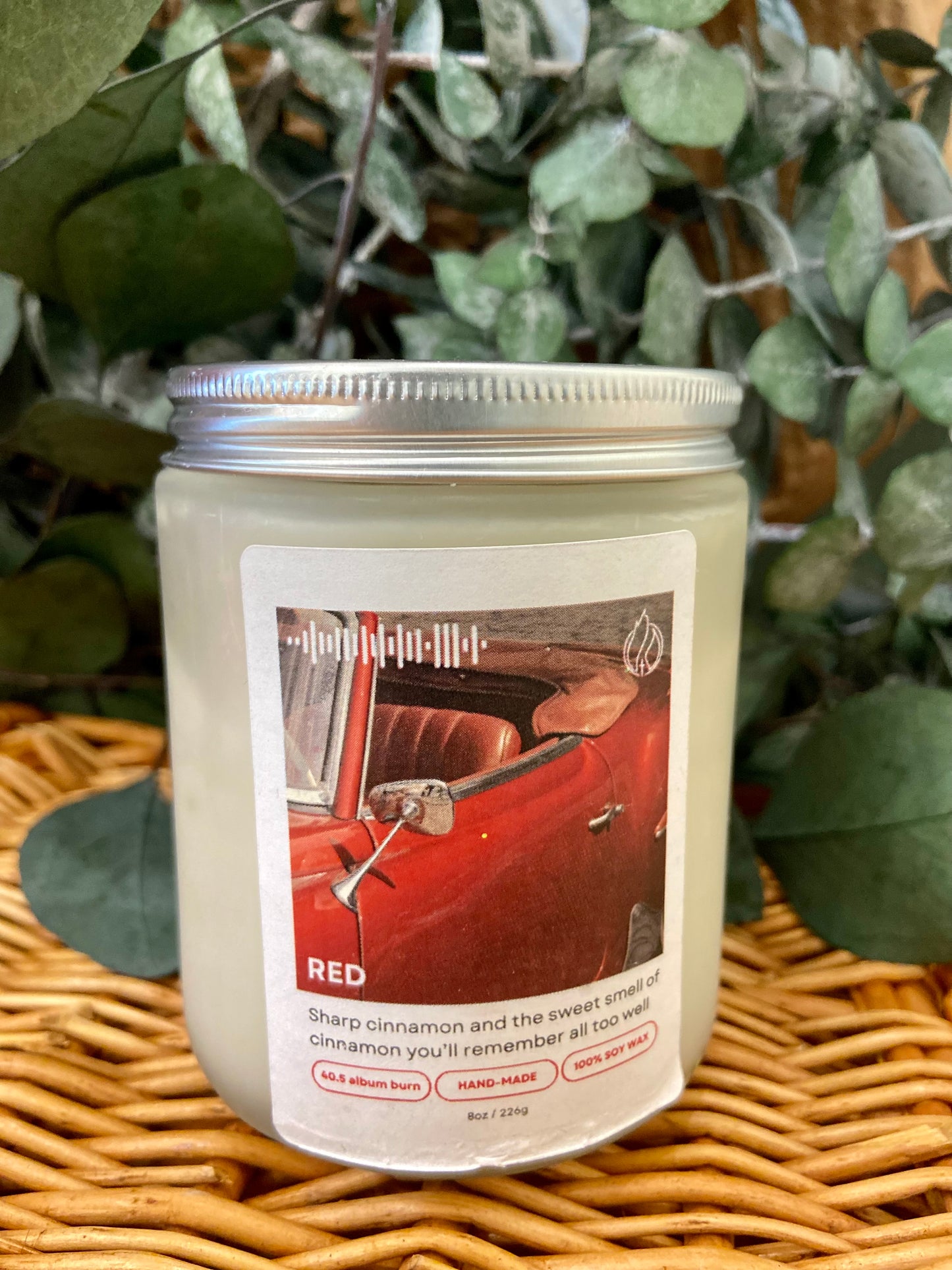 Red Taylor Swift Candle