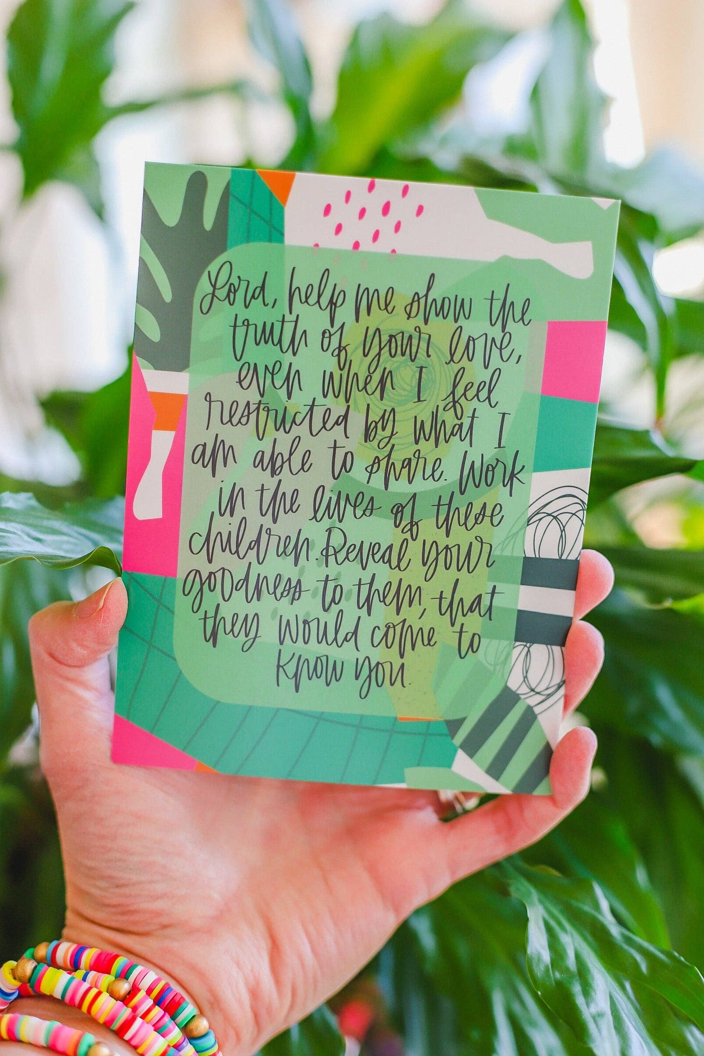 Crew + Co - A Prayer For Teachers Cards