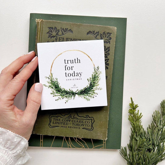 emily lex studio - Christmas truth for today cards with holder