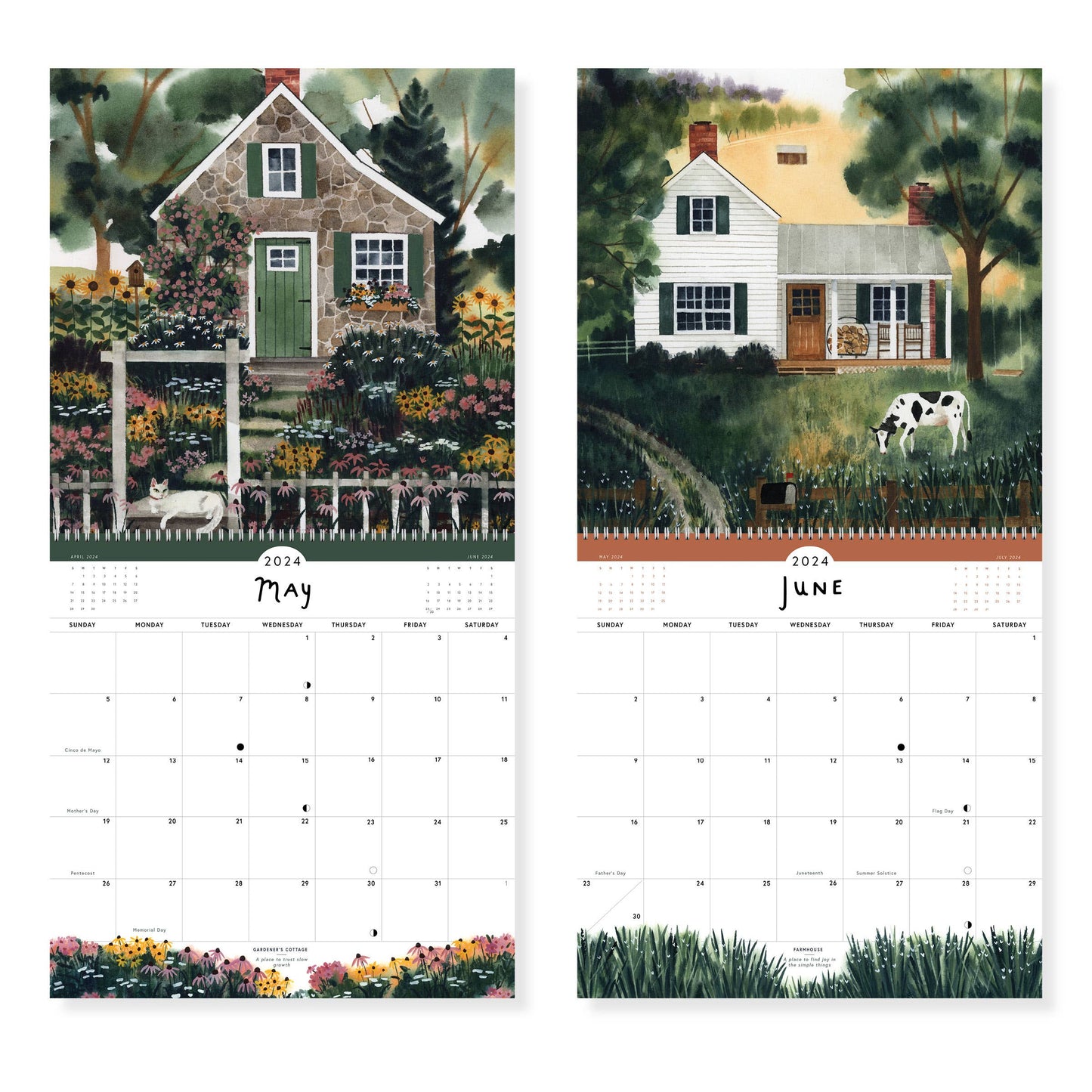 May We Fly - 2024 Homes of Blessing Wall Calendar