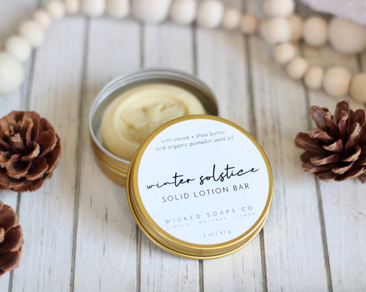 Wicked Soaps Co. - Winter Solstice Lotion Bar