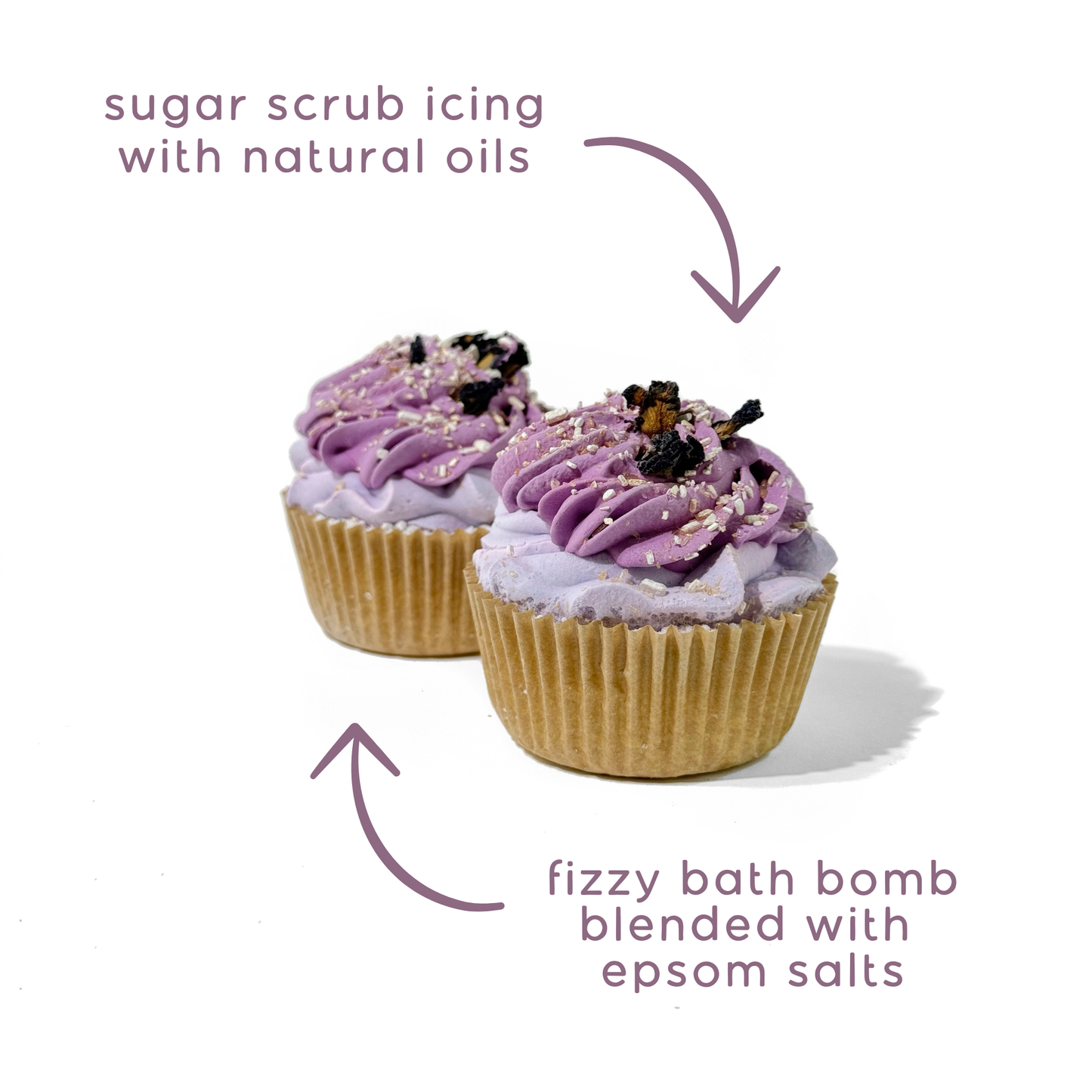 Sow the Magic - Lavender Mint Cupcake Bath Bomb