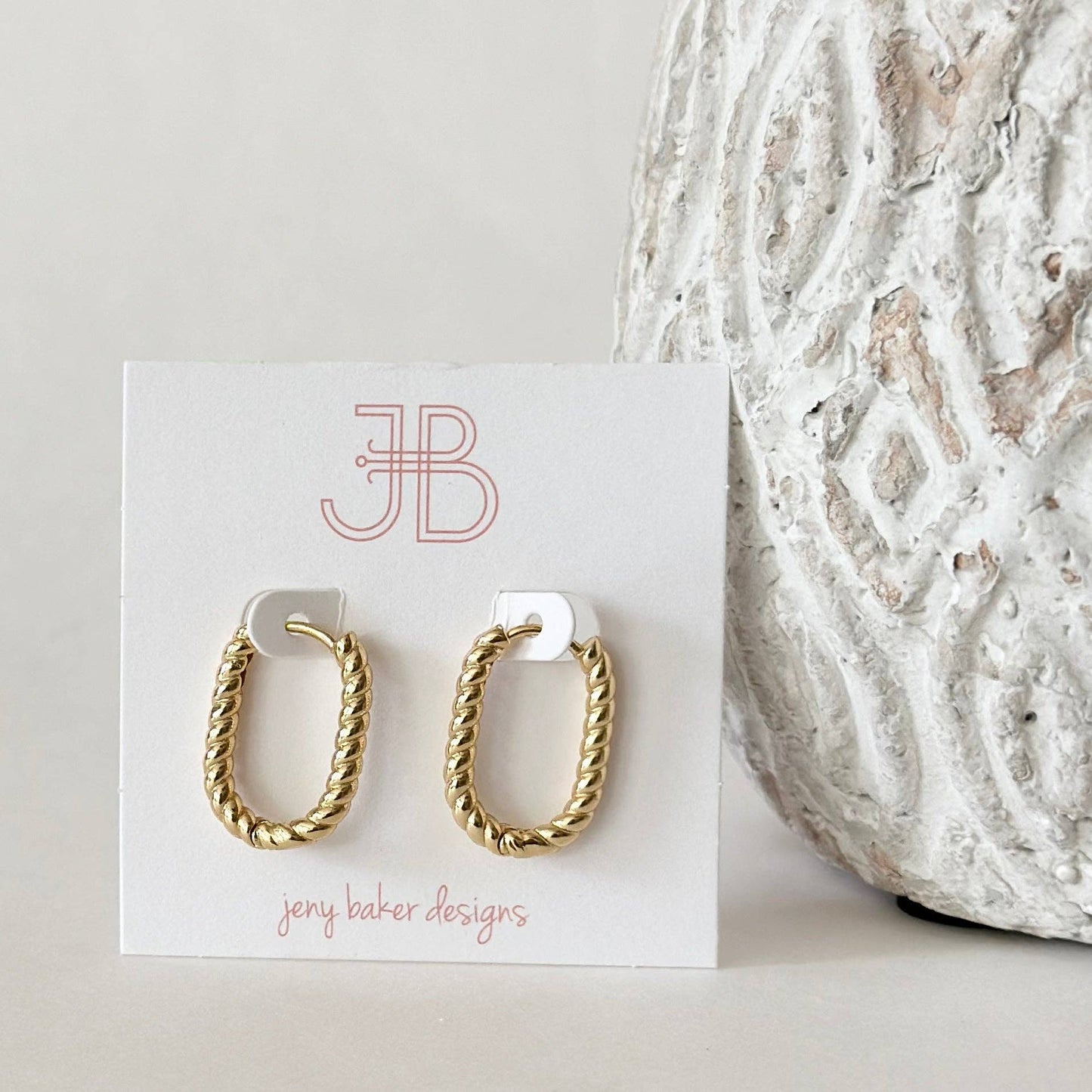 Jeny Baker Designs - Dottie Oval Hoops: Medium