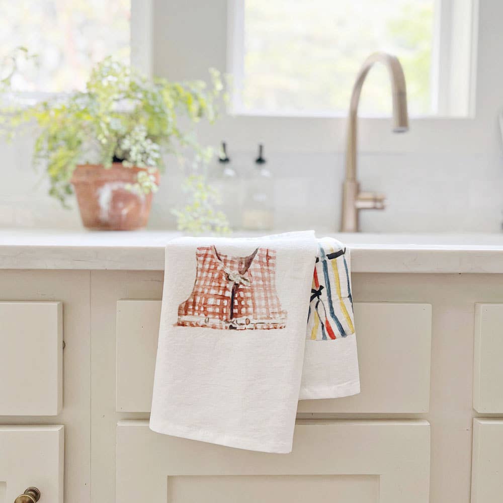 emily lex studio - Boat coats tea towel