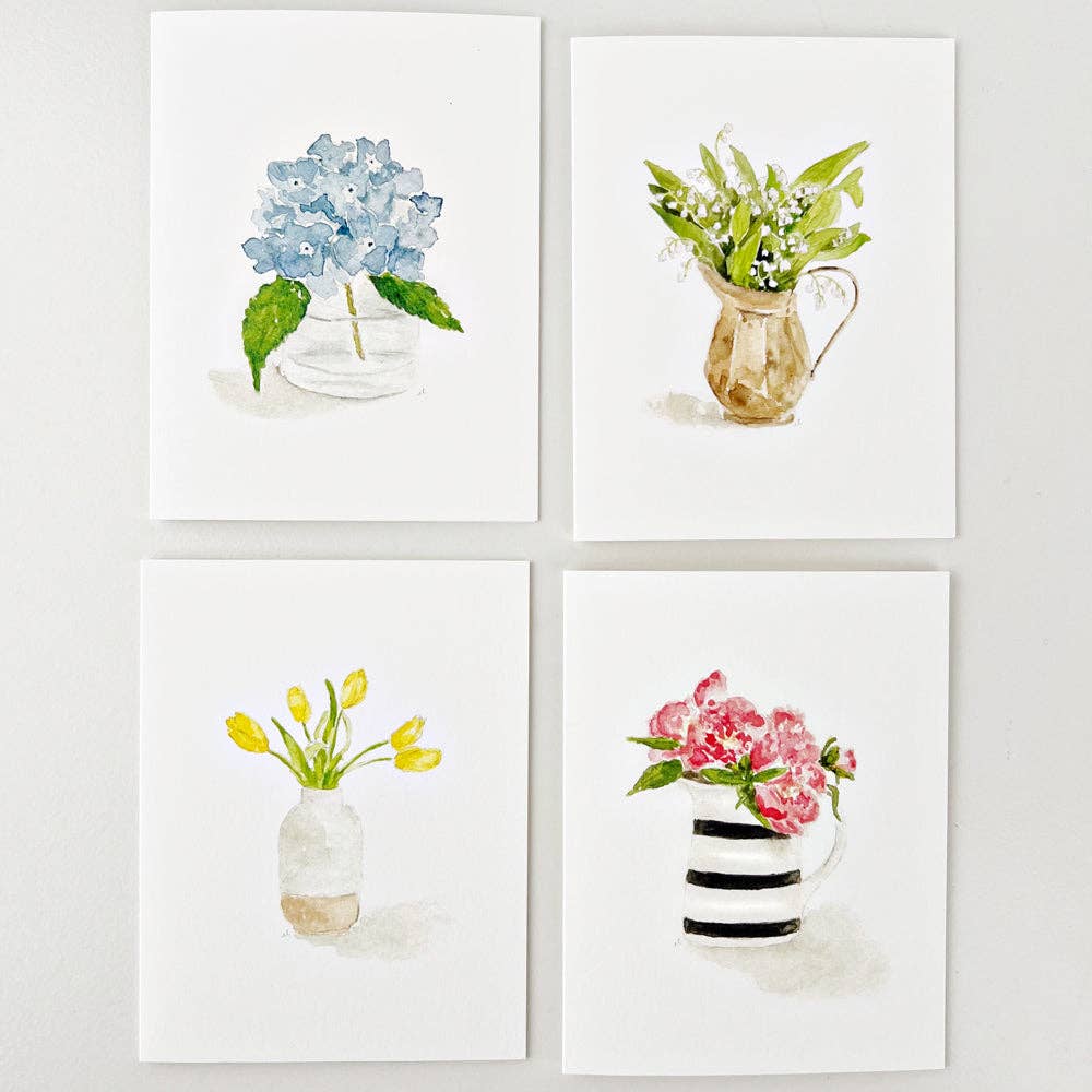 emily lex studio - Flower notecards set