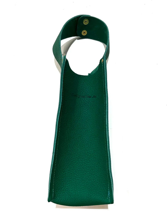 Designed For Joy - Wine Bag: Single Green