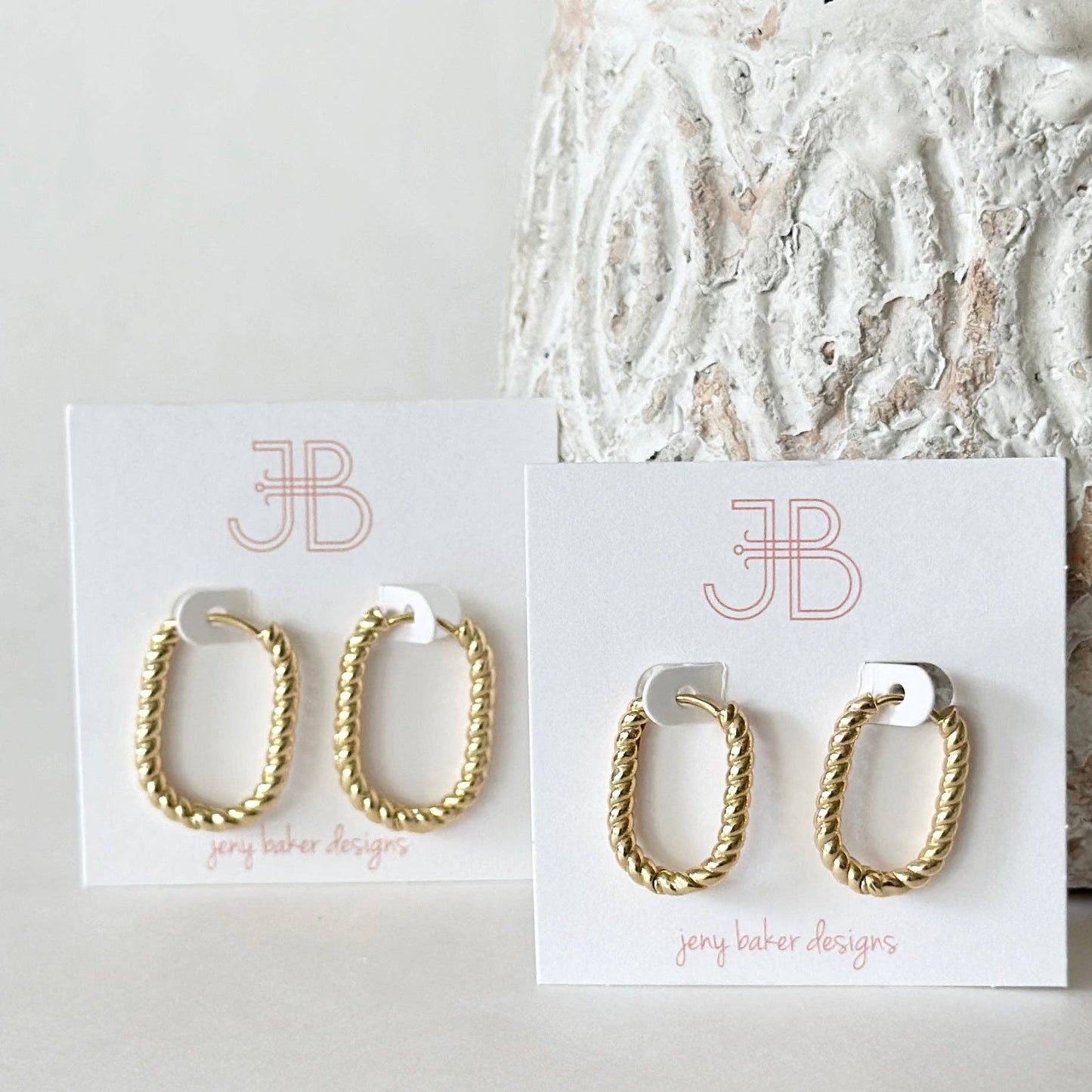 Jeny Baker Designs - Dottie Oval Hoops: Medium