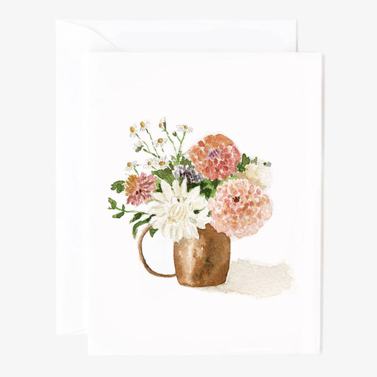 emily lex studio - Dahlia bouquet notecards