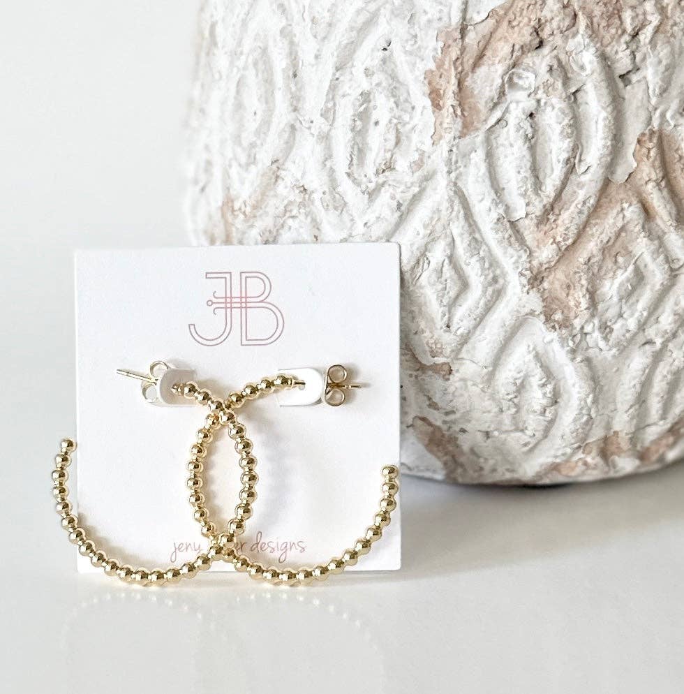 Jeny Baker Designs - Birdie Hoops