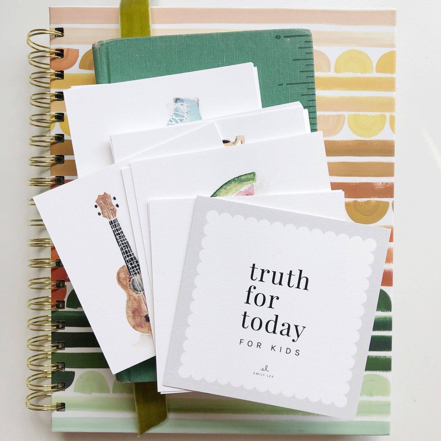 emily lex studio - Truth for today cards for kids with holder