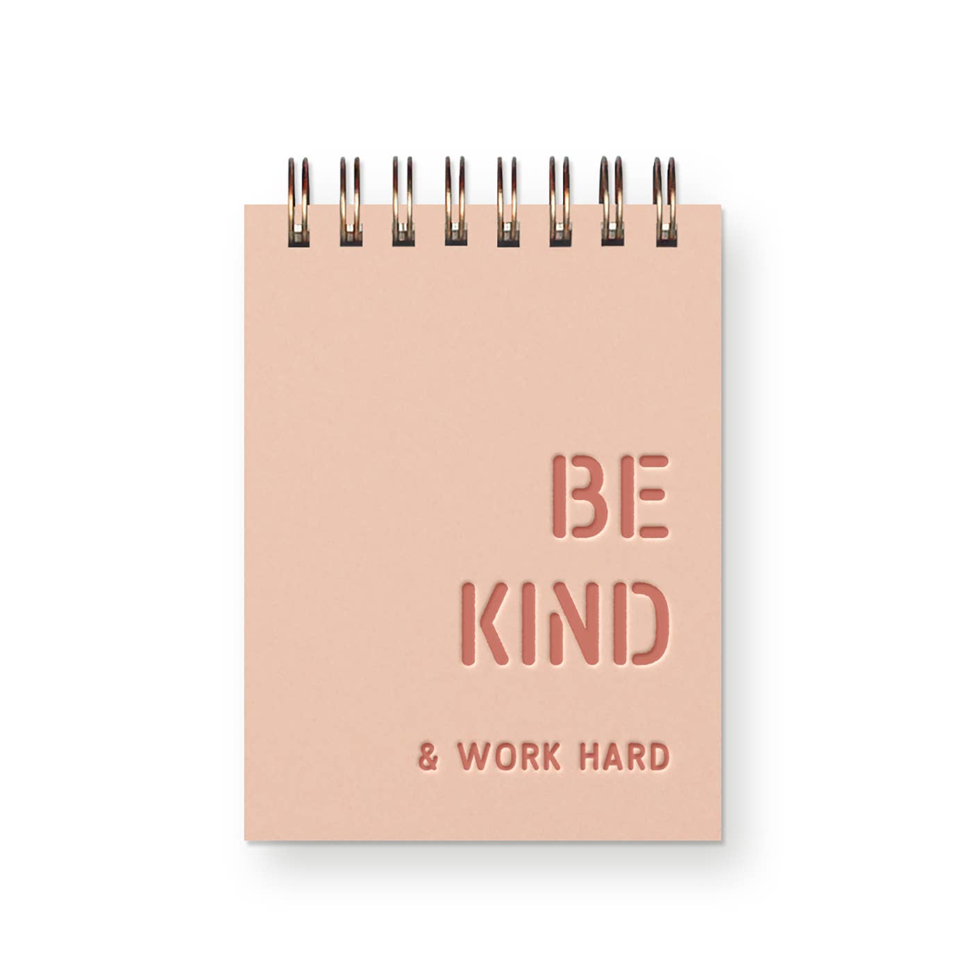 Ruff House Print Shop - Be Kind Mini Jotter Notebook: Seashell Cover | Papaya Ink