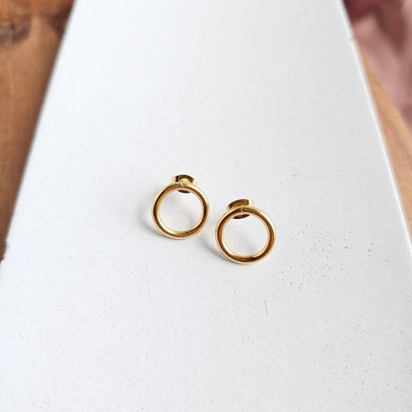 Spiffy & Splendid - Luxe Gold Oriana Studs - Medium