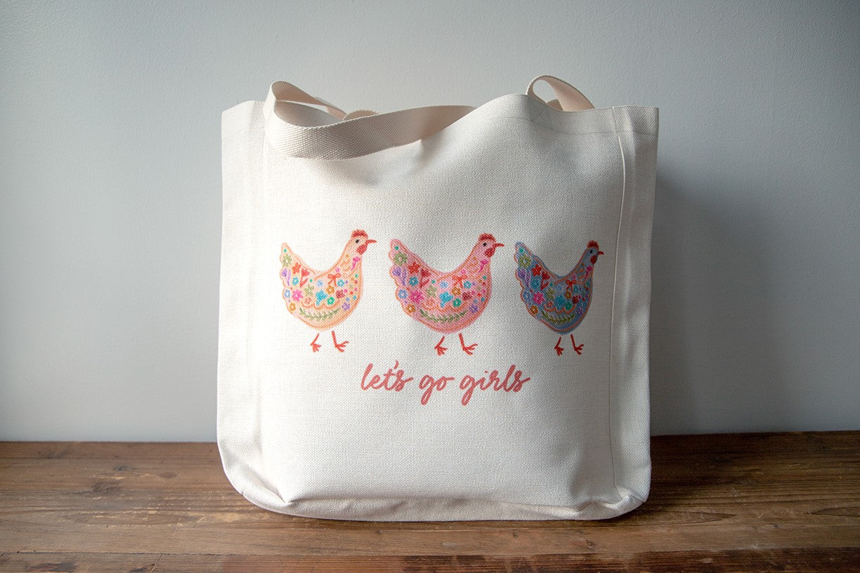 Tote Bag-Lets Go Girls (Hens)