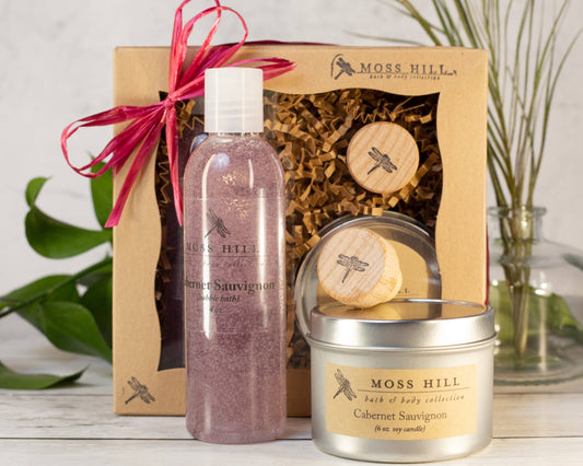 Moss Hill Bath & Body Collection - Two Piece Wine Set