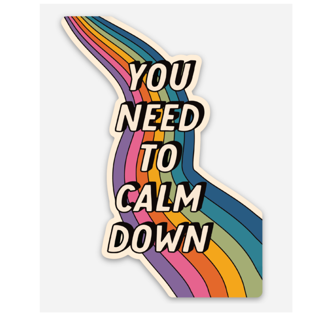 inviting affairs paperie - You Need to Calm Down Sticker (Taylor Swift)