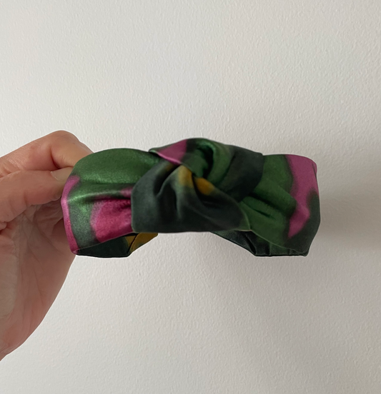 Maddie and Me Handmade - Fall Silk Knotted Headband | Liberty of London