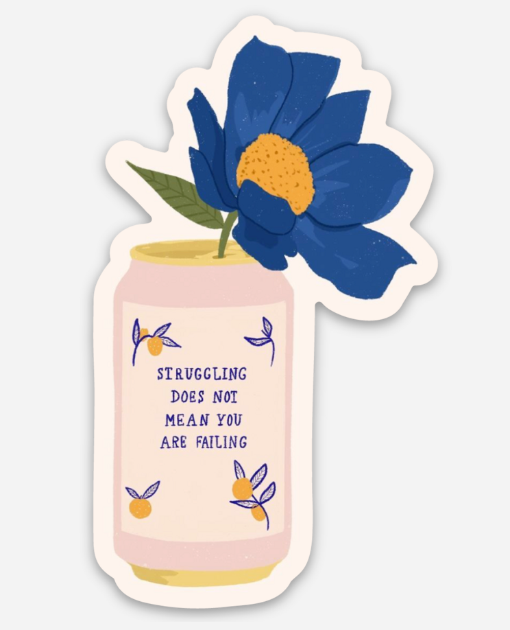 inviting affairs paperie - Struggling Does not Mean You are Failing Sticker