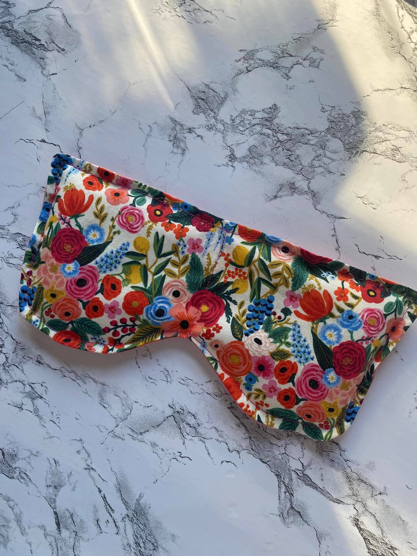 Mann Made - Floral Heat therapy rice eye mask