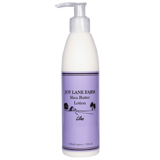 Joy Lane Farm - Lilac Shea Butter Moisturizing Hand and Body Lotion: 8 oz