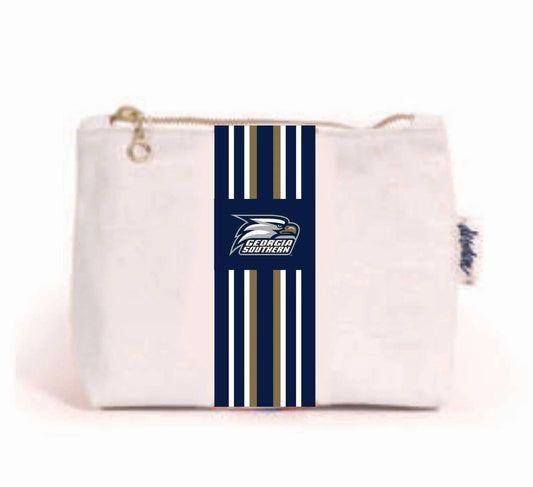 Georgia Southern Canvas Pouch