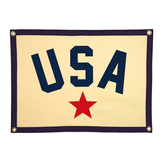 USA Camp Flag-Oxford Pennant