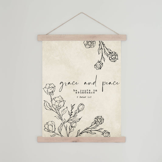 Grace & Peace Scripture Sign