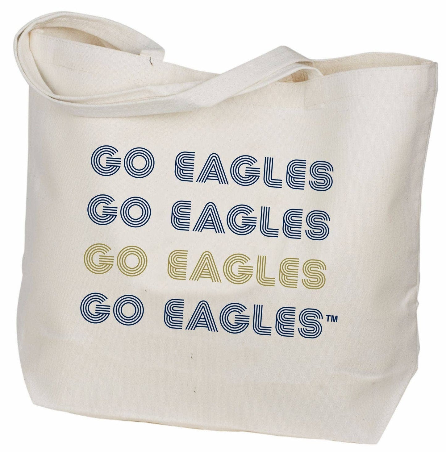 Retro Canvas Tote Bag -Georgia Southern Go Eagles
